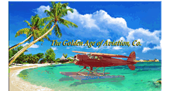 Desktop Screenshot of goldenageofaviation.com
