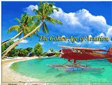 Tablet Screenshot of goldenageofaviation.com